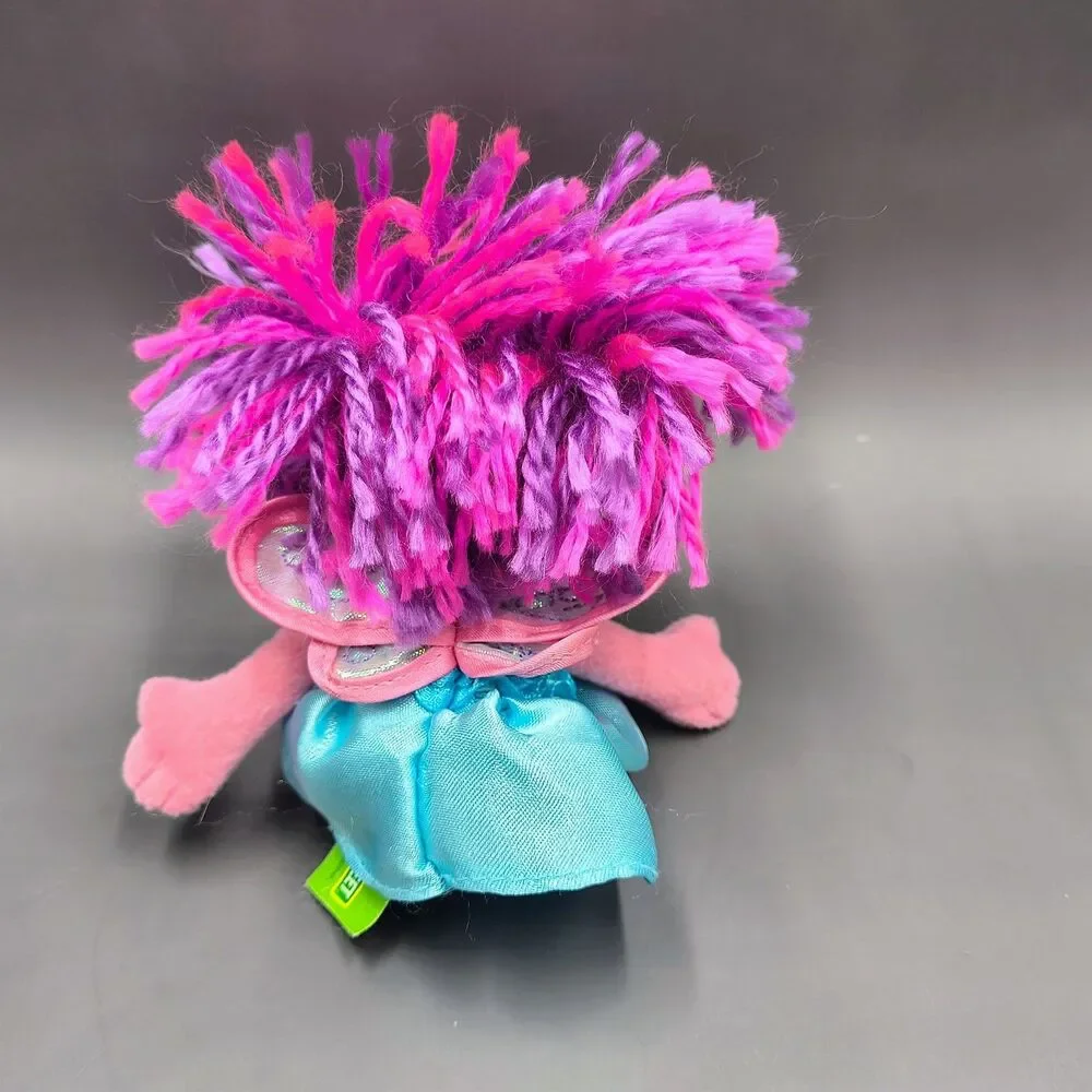 Rare Gund Abby Cadabby Fairy Finger Puppet Mini Plush Sesame Street 6 inch 2011